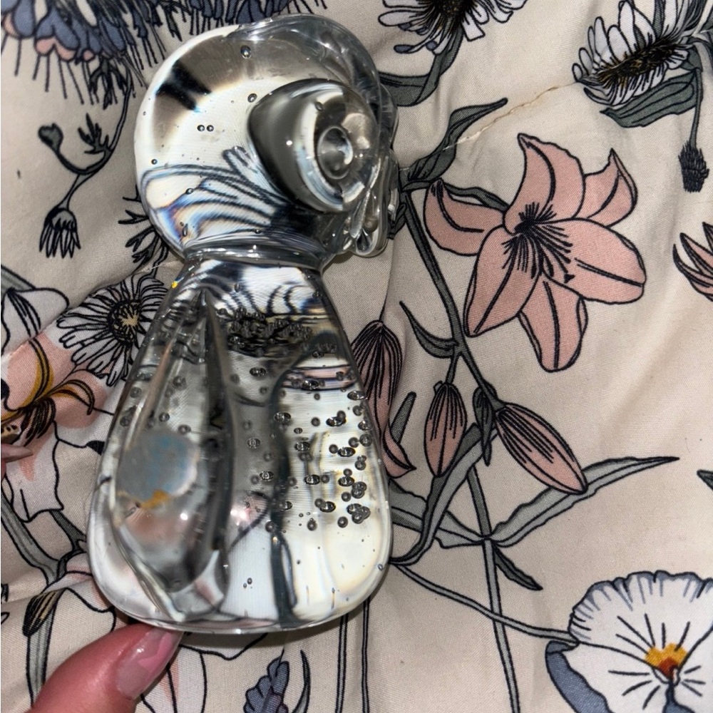Elegant Glass Angel Figurine